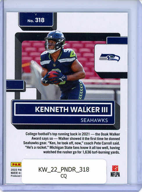 Kenneth Walker III 2022 Donruss #318 (CQ)