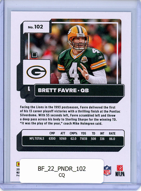 Brett Favre 2022 Donruss #102 (CQ)