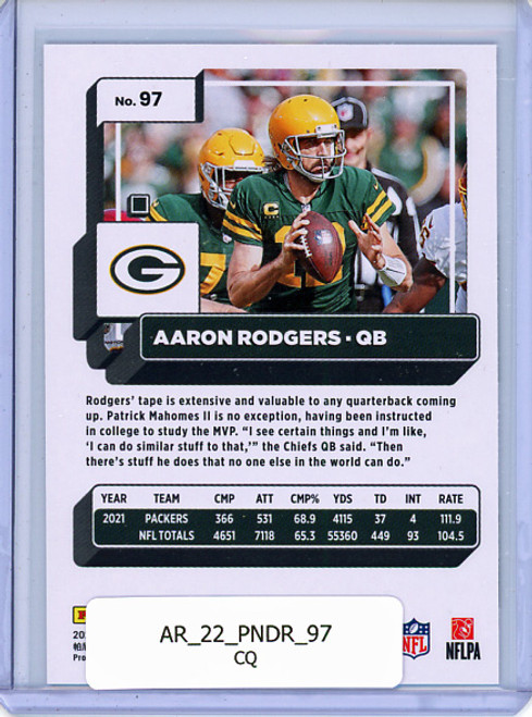 Aaron Rodgers 2022 Donruss #97 (CQ)