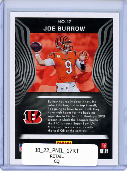 Joe Burrow 2022 Illusions #17 Retail (CQ)