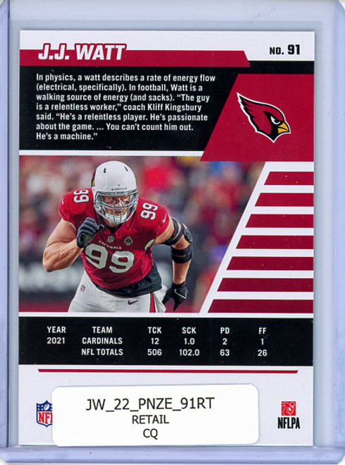 J.J. Watt 2022 Zenith #91 Retail (CQ)