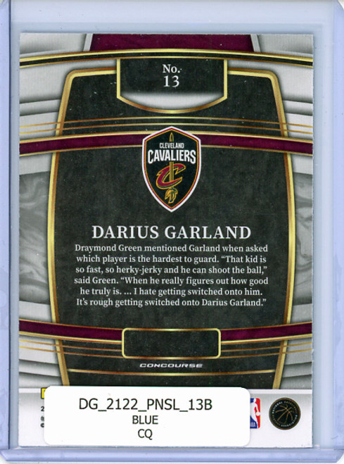 Darius Garland 2021-22 Select #13 Concourse Blue (CQ)