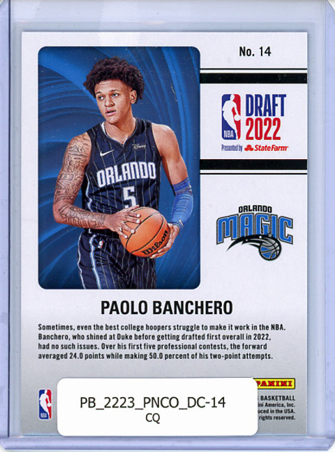 Paolo Banchero 2022-23 Contenders, Draft Class #14 (CQ)