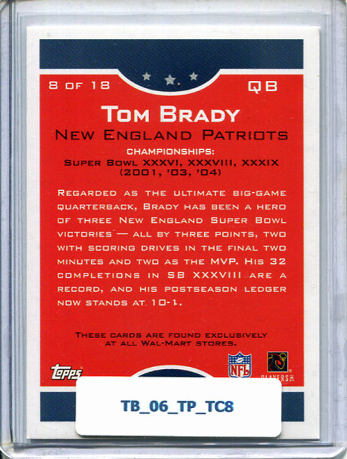 Tom Brady 2006 Topps, True Champions #TC8