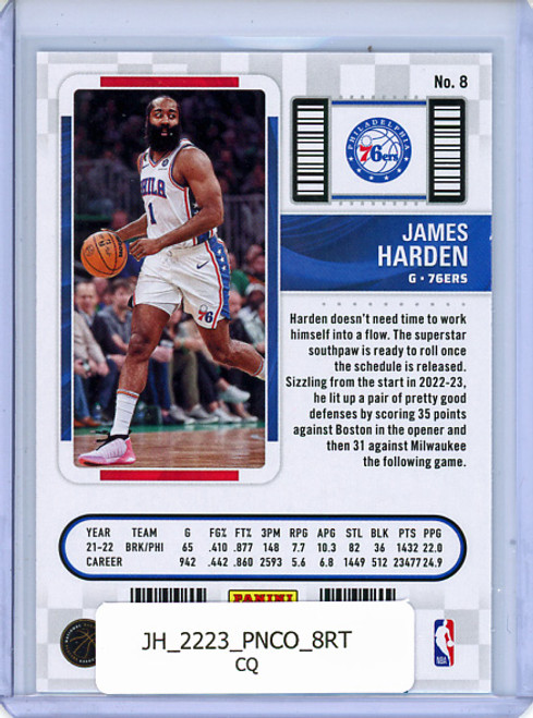 James Harden 2022-23 Contenders #8 Retail (CQ)