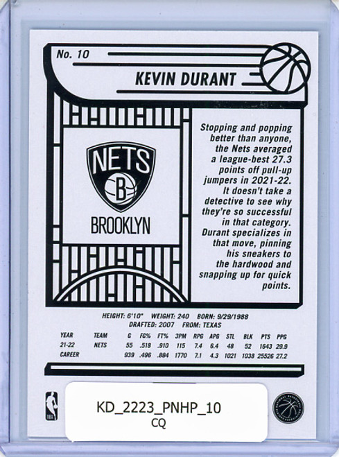 Kevin Durant 2022-23 Hoops #10 (CQ)