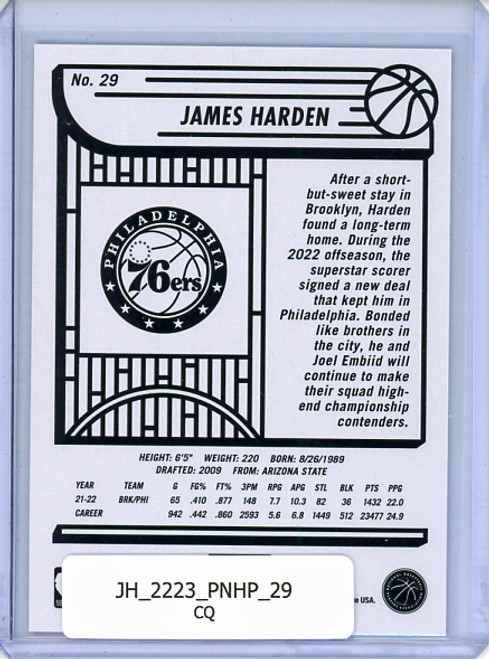 James Harden 2022-23 Hoops #29 (CQ)