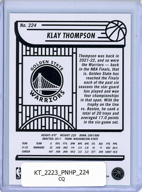 Klay Thompson 2022-23 Hoops #224 (CQ)