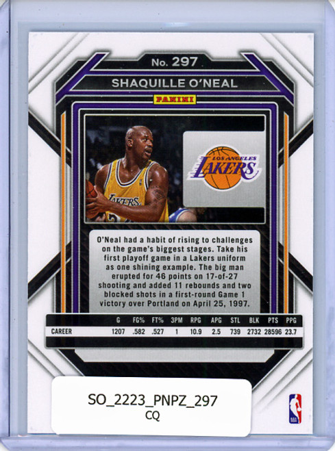 Shaquille O'Neal 2022-23 Prizm #297 (CQ)