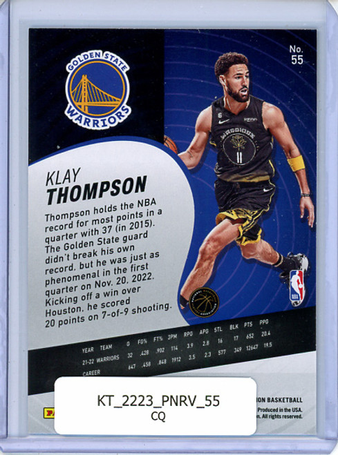 Klay Thompson 2022-23 Revolution #55 (CQ)