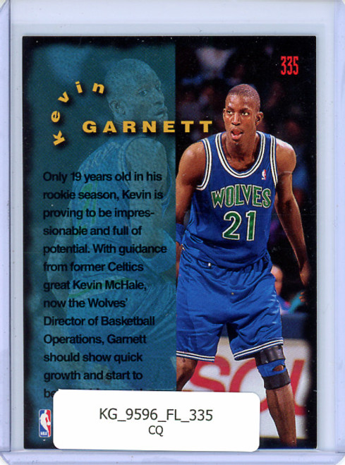 Kevin Garnett 1995-96 Fleer #335 (CQ)