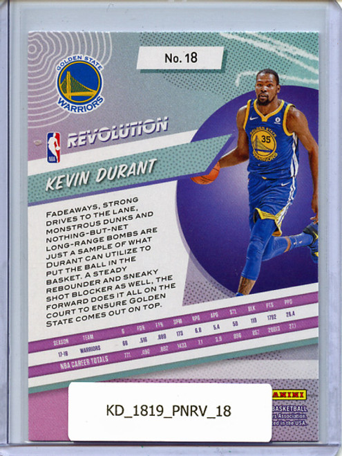 Kevin Durant 2018-19 Revolution #18