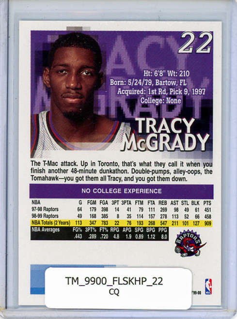 Tracy McGrady 1999-00 Hoops #22 (CQ)