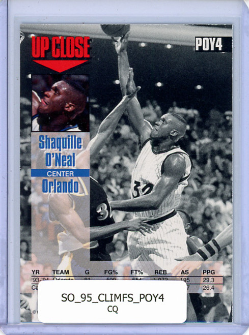 Shaquille O'Neal 1995 Classic Images Four Sport, Player of the Year #POY4 (CQ)