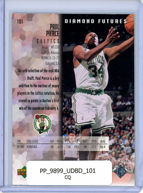 Paul Pierce 1998-99 Black Diamond #101 Diamond Future (CQ)