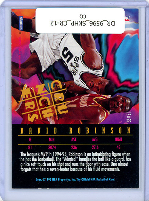 David Robinson 1995-96 Hoops, Number Crunchers #12 (CQ)