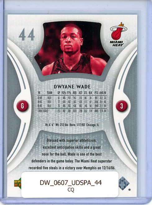 Dwyane Wade 2006-07 SP Authentic #44 (CQ)