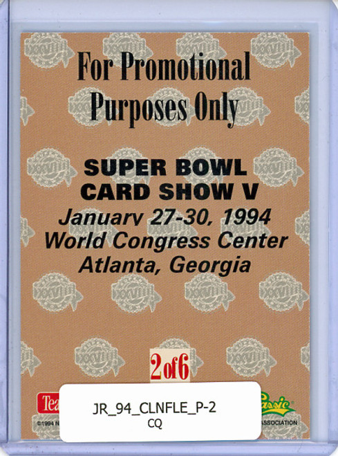 Jerry Rice 1994 Classic NFL Experience, Promos #2 (CQ)