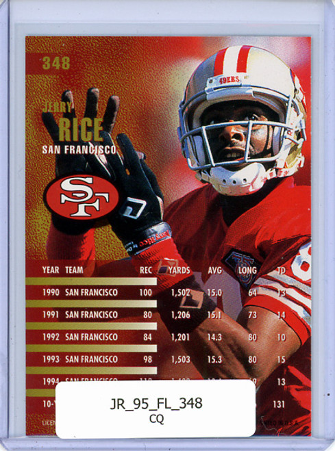 Jerry Rice 1995 Fleer #348 (CQ)