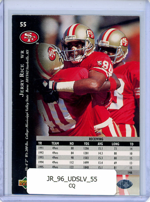 Jerry Rice 1996 Upper Deck Silver #55 (CQ)