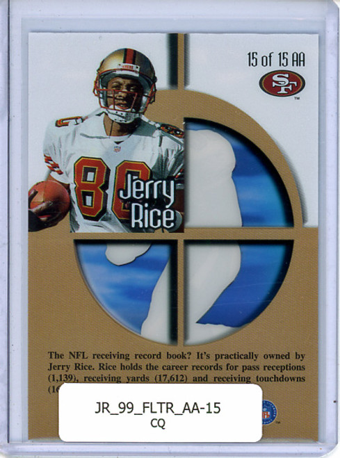 Jerry Rice 1999 Tradition, Aerial Assault #AA-15 (CQ)