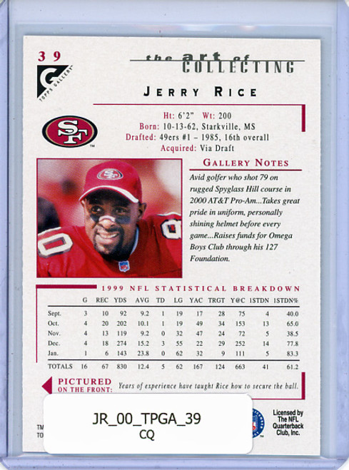 Jerry Rice 2000 Gallery #39 (CQ)