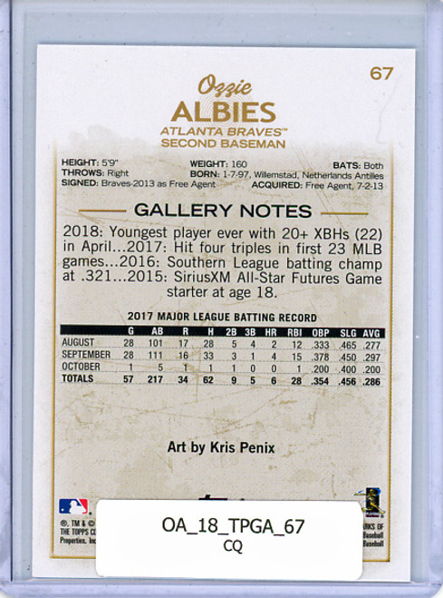 Ozzie Albies 2018 Gallery #67 (CQ)