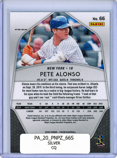 Pete Alonso 2020 Prizm #66 Silver (CQ)
