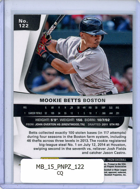 Mookie Betts 2015 Prizm #122 (CQ)