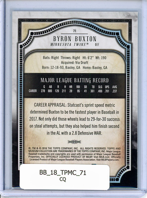 Byron Buxton 2018 Museum Collection #71 (CQ)