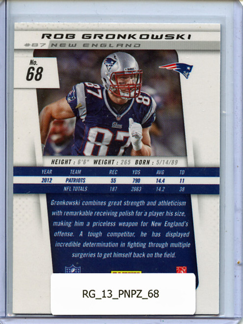 Rob Gronkowski 2013 Prizm #68