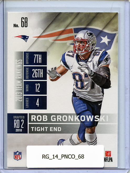 Rob Gronkowski 2014 Contenders #68