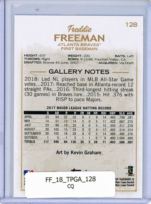 Freddie Freeman 2018 Gallery #128 (CQ)