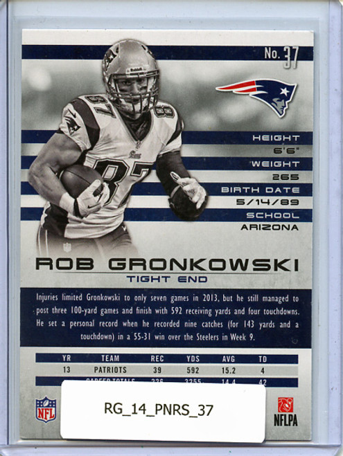 Rob Gronkowski 2014 Rookies and Stars #37