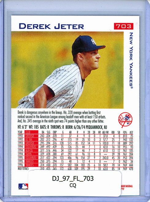 Derek Jeter 1997 Fleer #703 Encore (CQ)