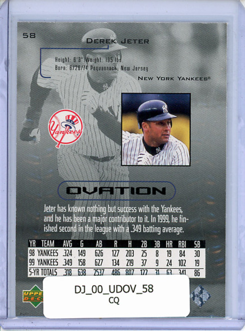 Derek Jeter 2000 Ovation #58 (CQ)