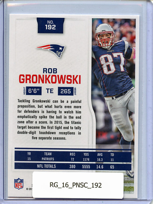 Rob Gronkowski 2016 Score #192