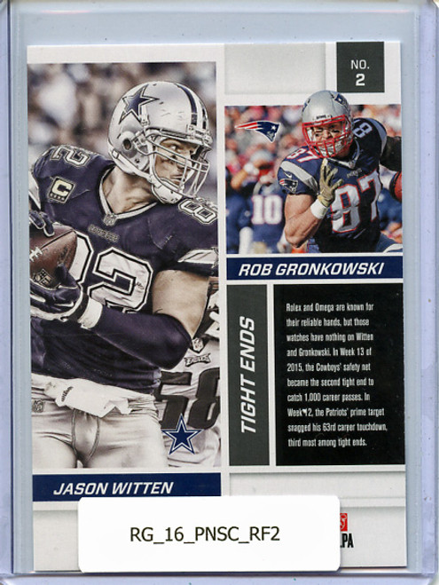 Rob Gronkowski, Jason Witten 2016 Score, Reflections #2