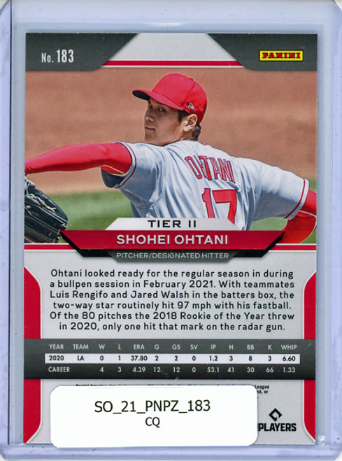 Shohei Ohtani 2021 Prizm #183 (CQ)