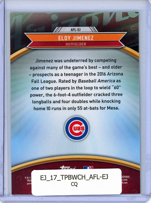 Eloy Jimenez 2017 Bowman Chrome, 2016 AFL Fall Stars #AFL-EJ (CQ)