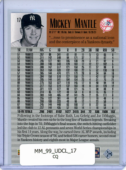 Mickey Mantle 1999 Century Legends #17 (CQ)