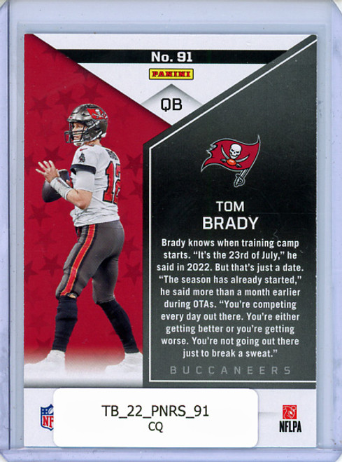 Tom Brady 2022 Rookies & Stars #91 (CQ)
