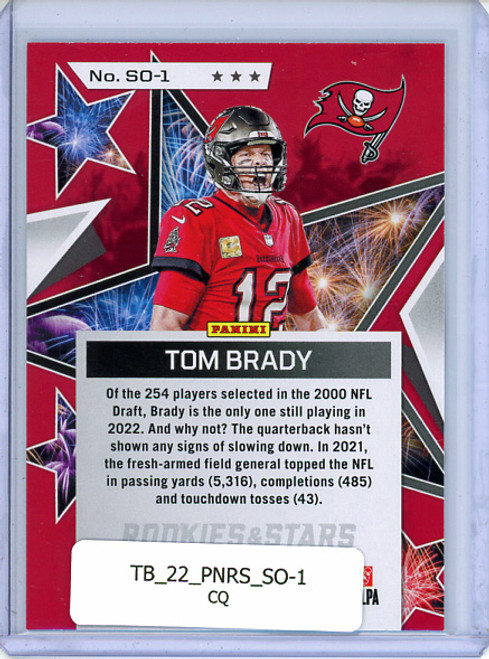 Tom Brady 2022 Rookies & Stars, Standing Ovation #SO-1 (CQ)