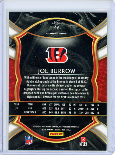 Joe Burrow 2020 Select #46 Concourse (1) (CQ)