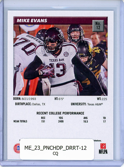 Mike Evans 2023 Chronicles Draft Picks, Donruss Retro #12 (CQ)