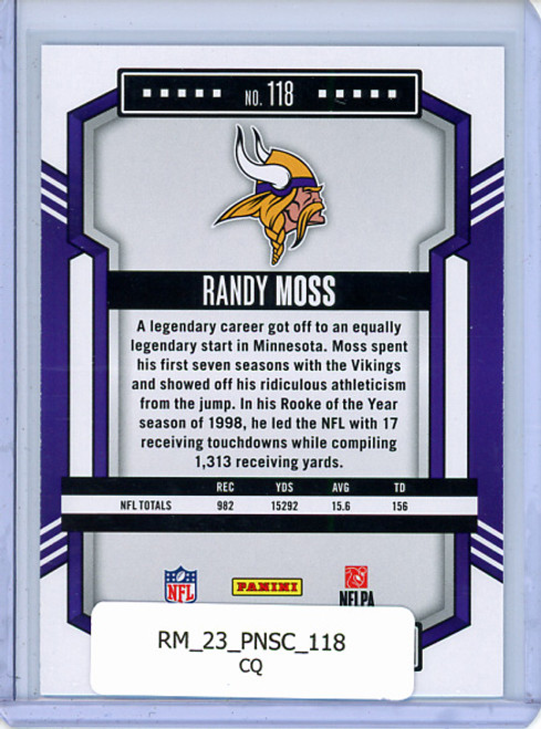 Randy Moss 2023 Score #118 (CQ)