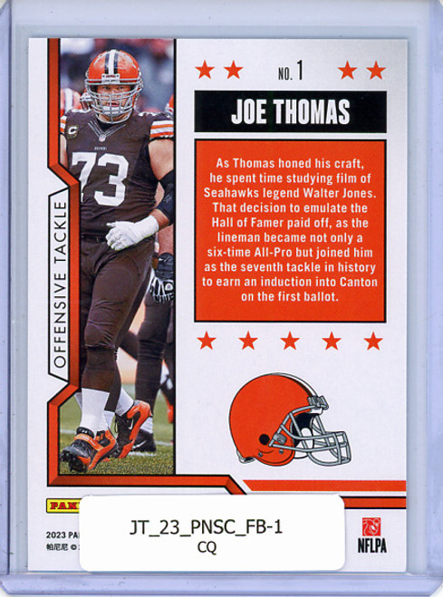 Joe Thomas 2023 Score, First Ballot #1 (CQ)