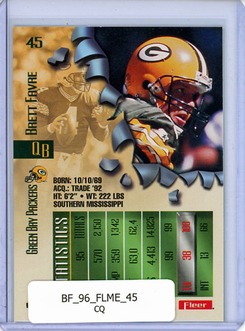 Brett Favre 1996 Metal #45 (CQ)