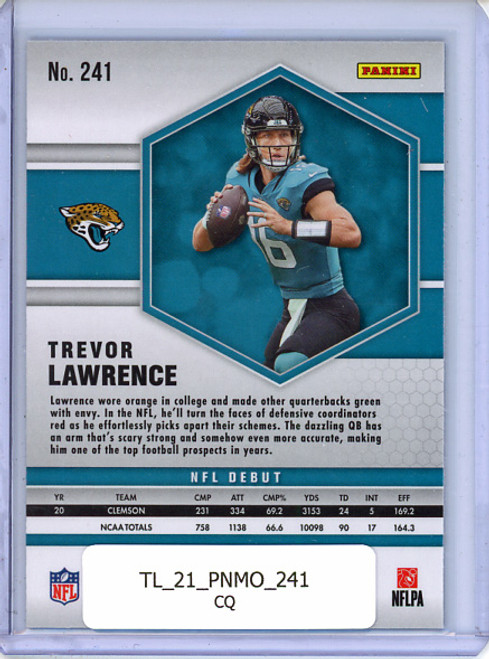 Trevor Lawrence 2021 Mosaic #241 NFL Debut (CQ)