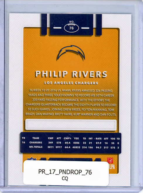 Philip Rivers 2017 Donruss Optic #76 (CQ)